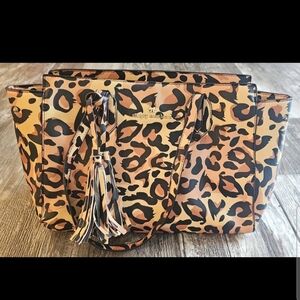 Simply Southern Tote Bag Purse Leopard Print